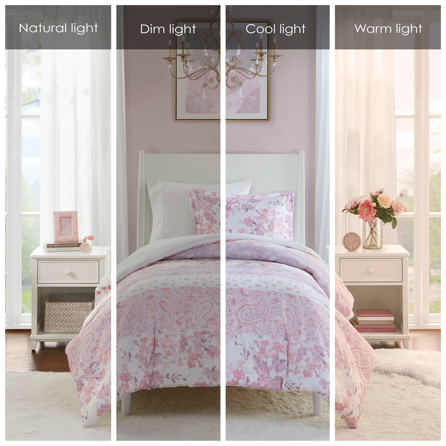 Oliena Floral Paisley Duvet Cover Set