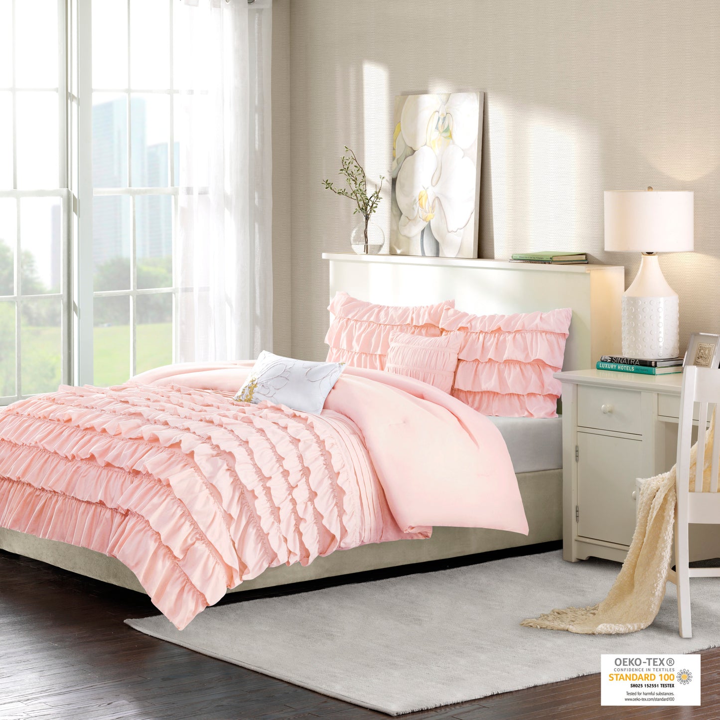 Waterfall Ruffle Comforter Set