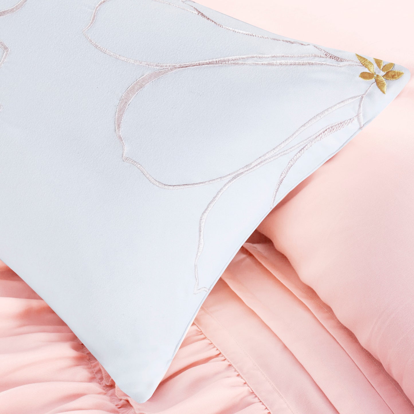 Waterfall Ruffle Comforter Set