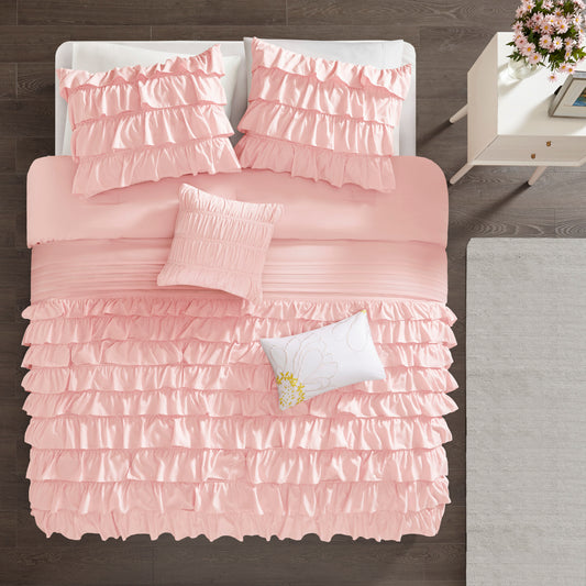 Waterfall Ruffle Comforter Set
