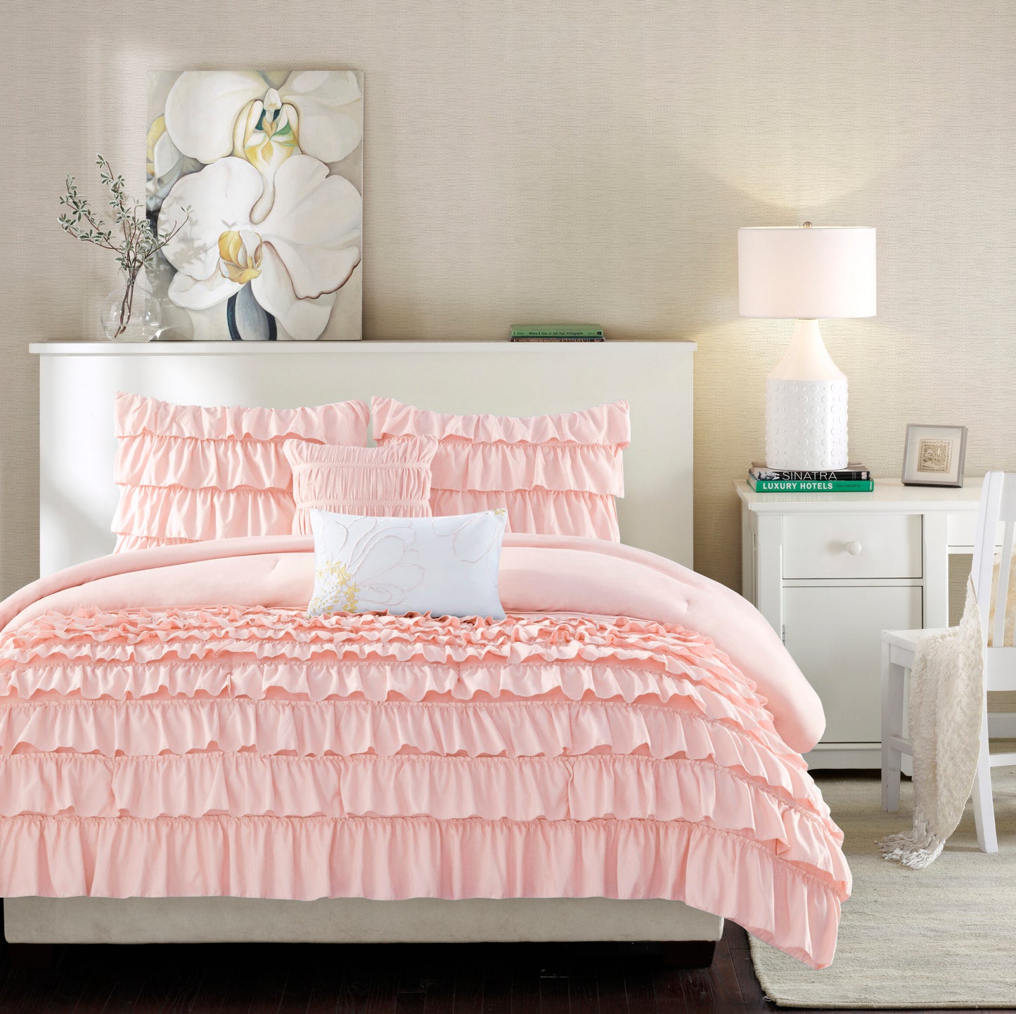 Waterfall Ruffle Comforter Set