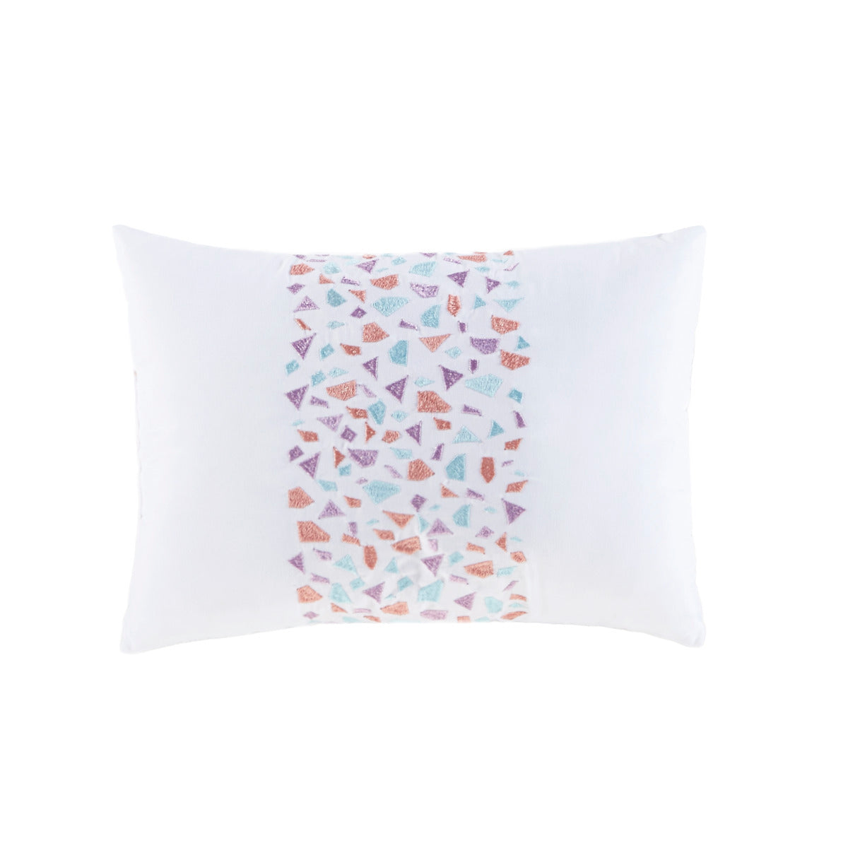 Glimmer Metallic Glitter Printed Reversible Comforter Set