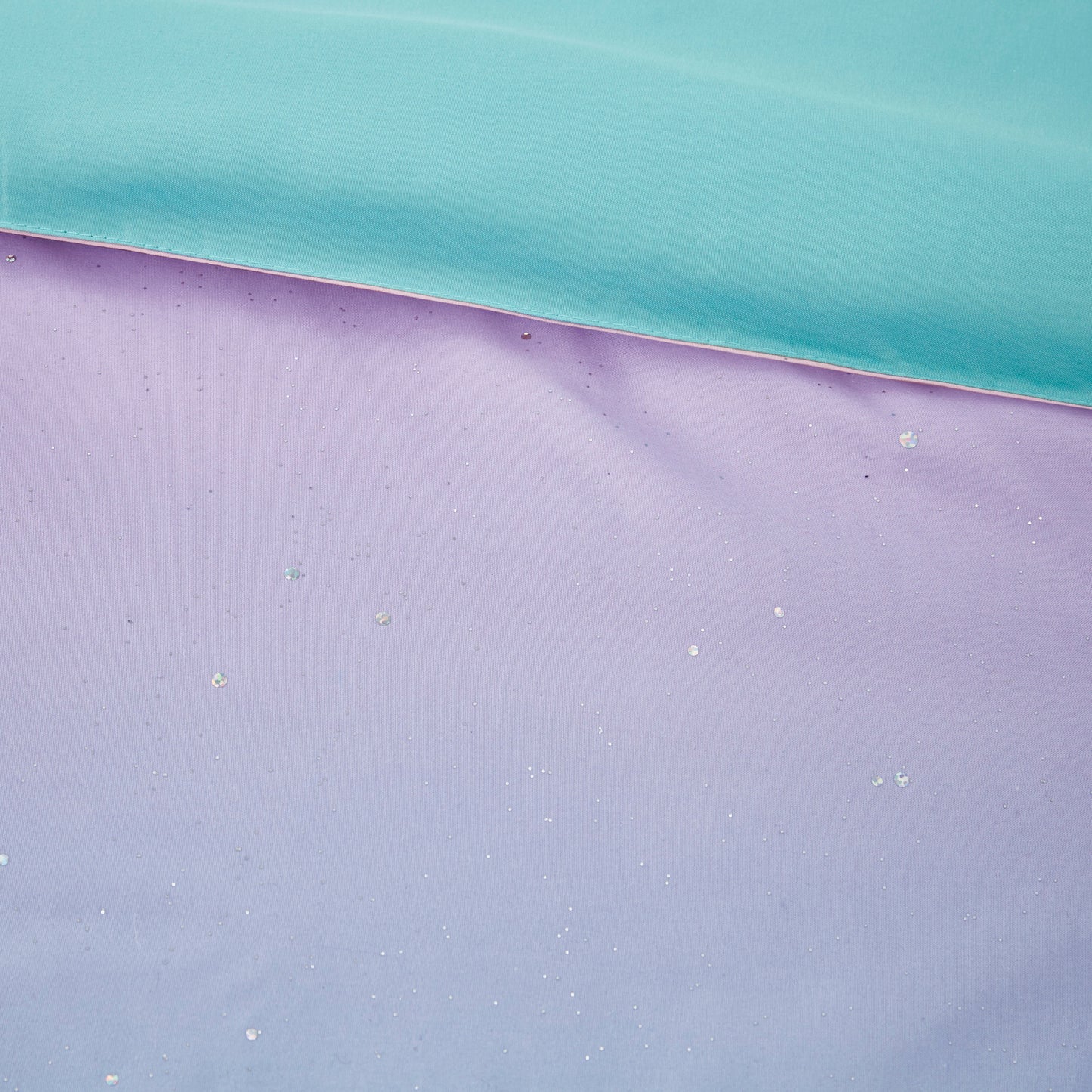 Glimmer Metallic Glitter Printed Reversible Comforter Set