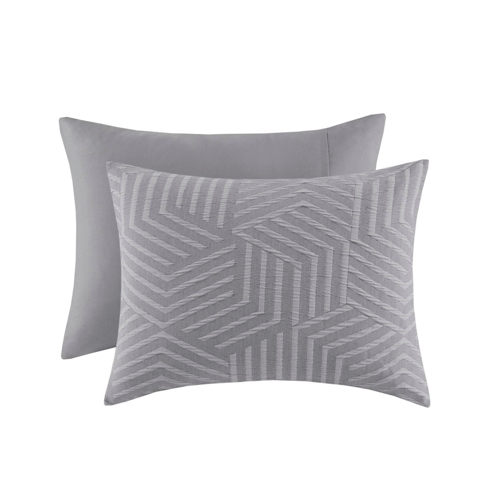 Bentley 3 Piece Matelasse Jacquard Duvet Cover Set