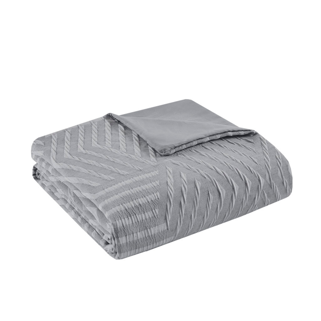 Bentley 3 Piece Matelasse Jacquard Duvet Cover Set