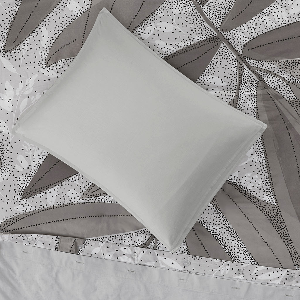Adrian Botanical Cotton Duvet Cover Set