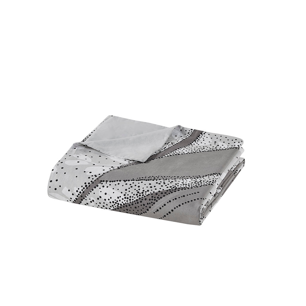 Adrian Botanical Cotton Duvet Cover Set