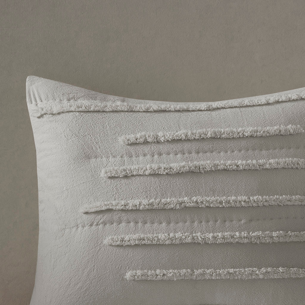 Mercer 3 Piece Cotton Chenille Coverlet Set