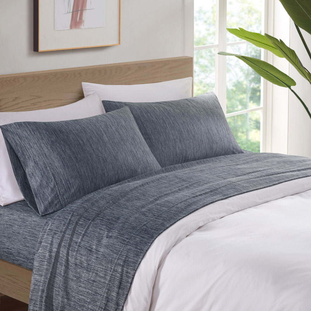Comfort Cool Jersey Knit Nylon Blend Sheet Set