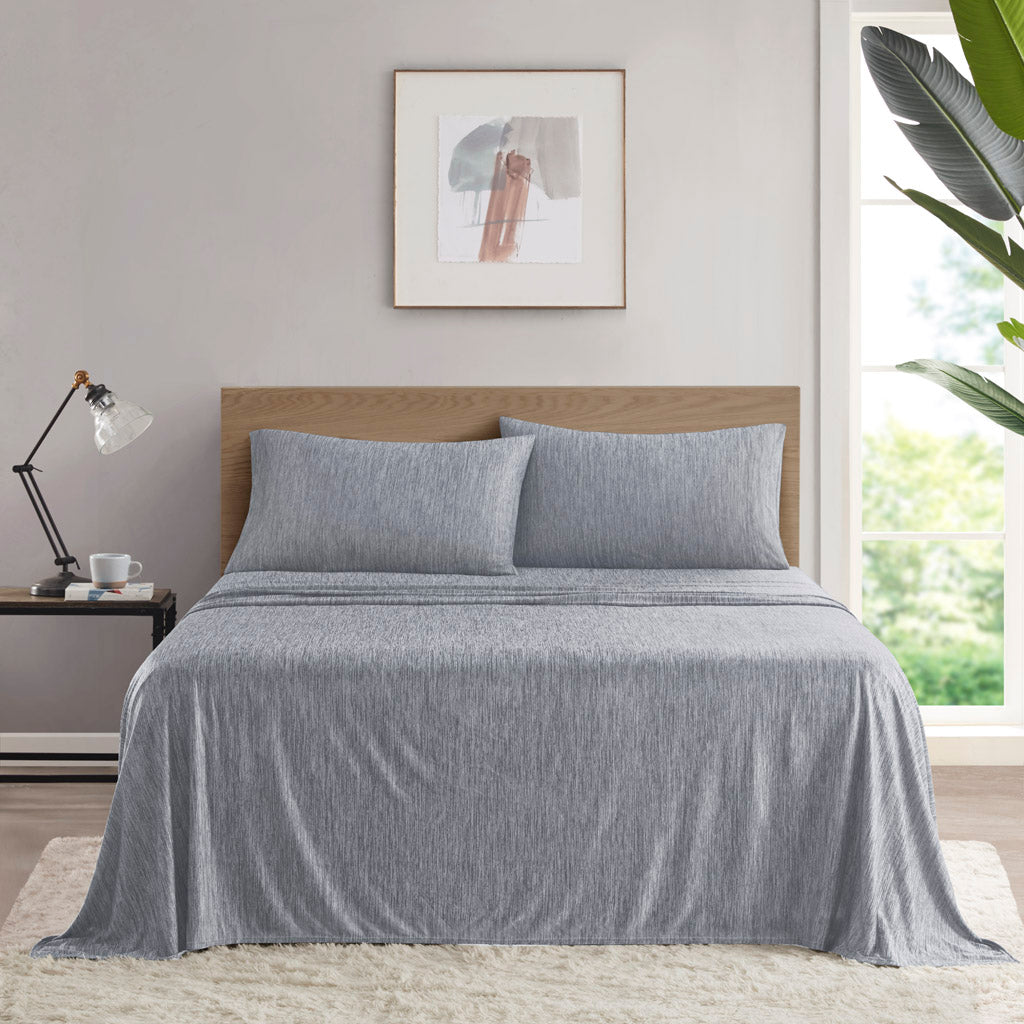 Comfort Cool Jersey Knit Nylon Blend Sheet Set