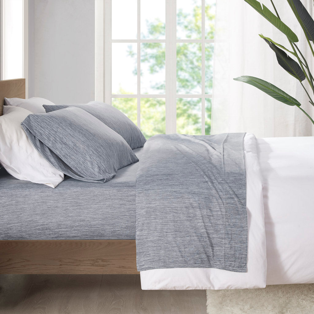 Comfort Cool Jersey Knit Nylon Blend Sheet Set