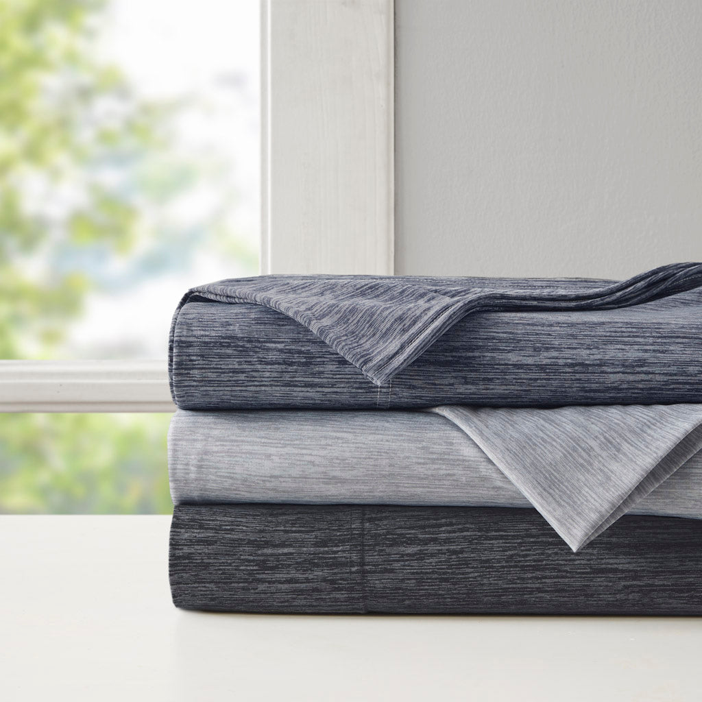 Comfort Cool Jersey Knit Nylon Blend Sheet Set