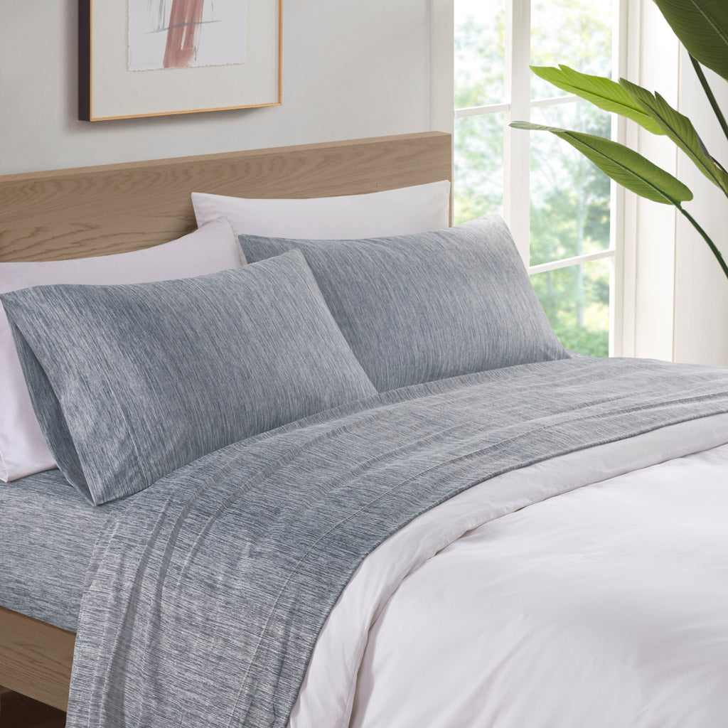 Comfort Cool Jersey Knit Nylon Blend Sheet Set