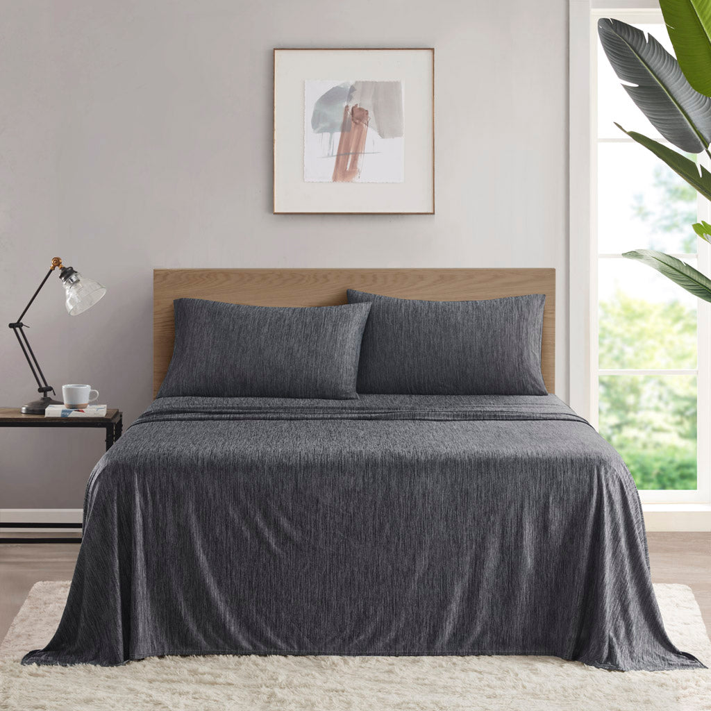 Comfort Cool Jersey Knit Nylon Blend Sheet Set