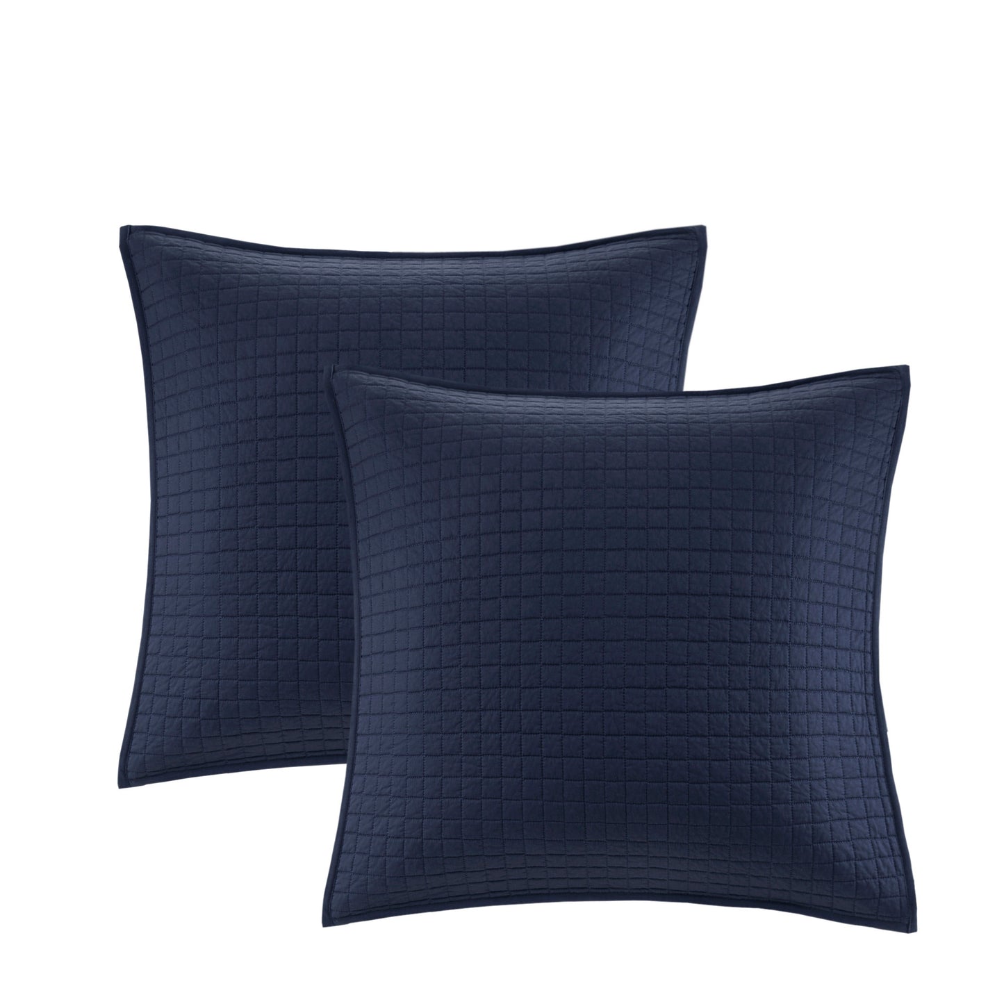 Brooklyn Cotton Jacquard Comforter Set with Euro Shams and Throw Pillows