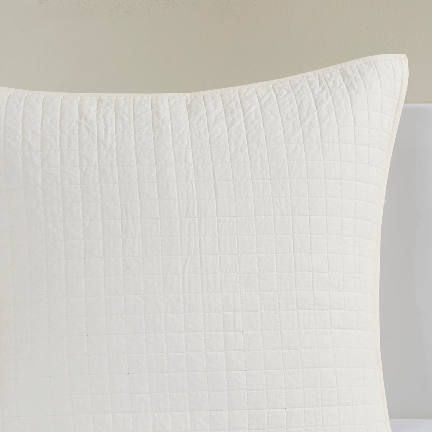 Brooklyn Cotton Jacquard Comforter Set with Euro Shams and Throw Pillows