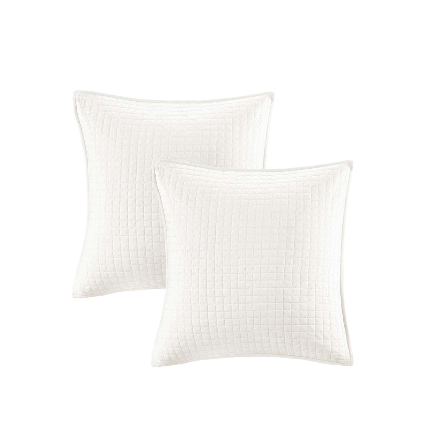 Brooklyn Cotton Jacquard Comforter Set with Euro Shams and Throw Pillows