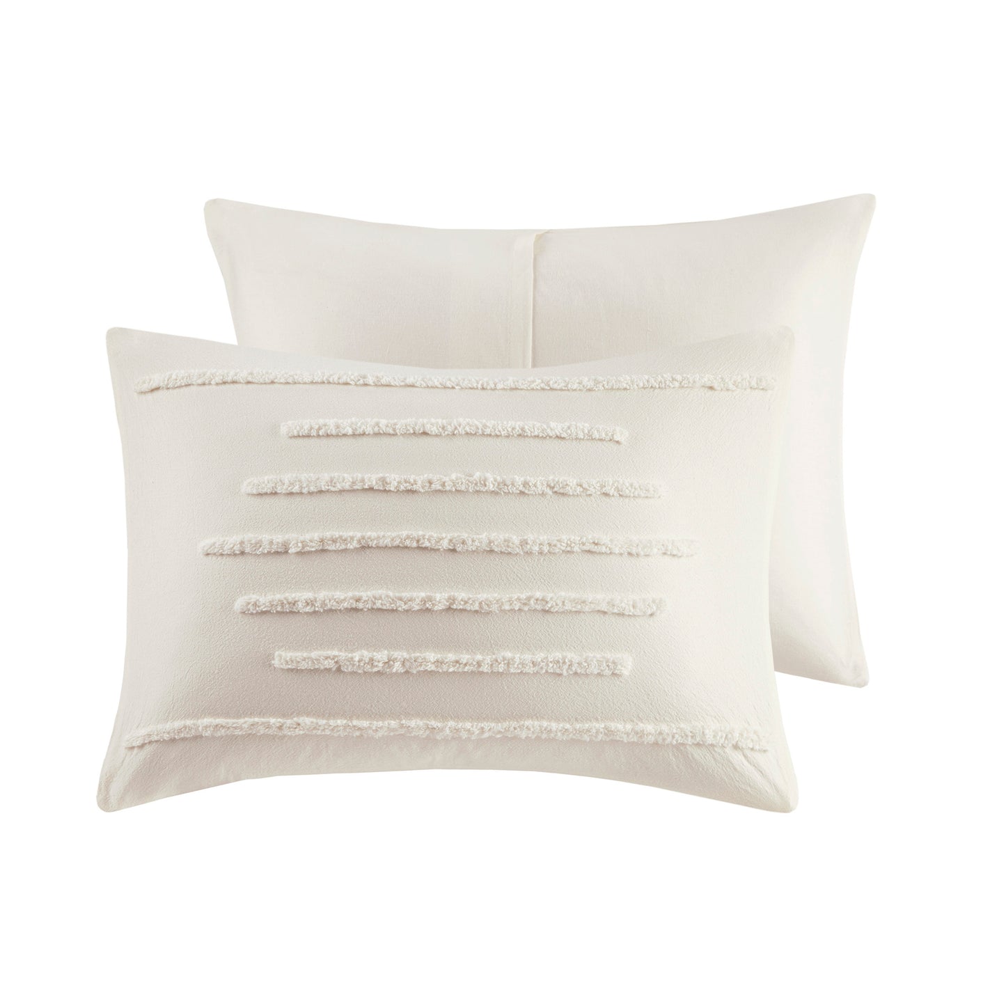 Mercer 3 Piece Cotton Chenille Duvet Cover Set