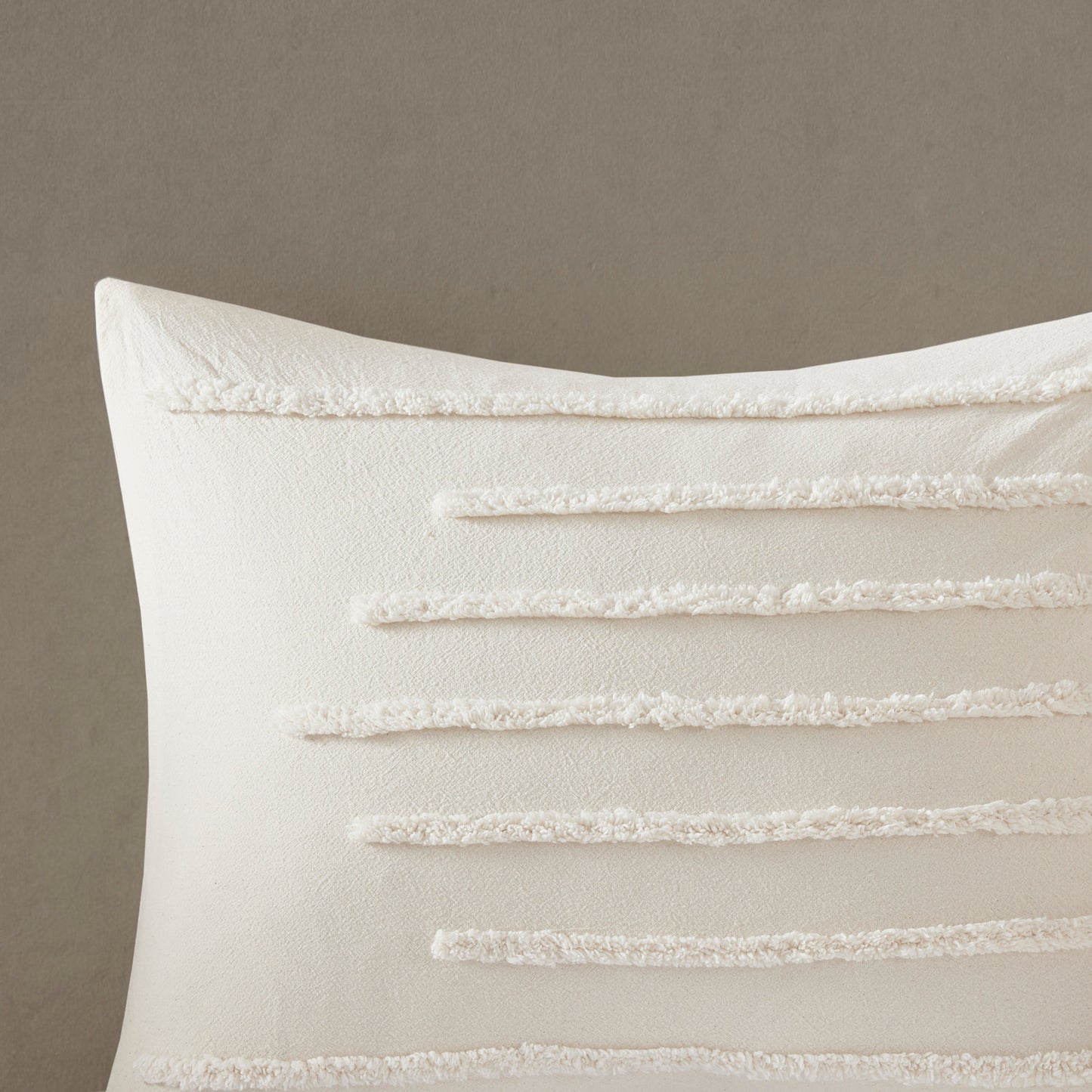 Mercer 3 Piece Cotton Chenille Duvet Cover Set